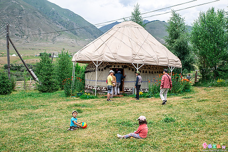 [키르기스스탄] 초원의 집