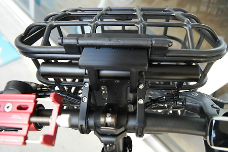 자전거 짐바구니 탈착식 거치대 만들기 - 3D 디자인및 프린터 활용