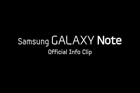 갤럭시노트 공식 정보 영상 (Galaxy Note Official Info Clip)