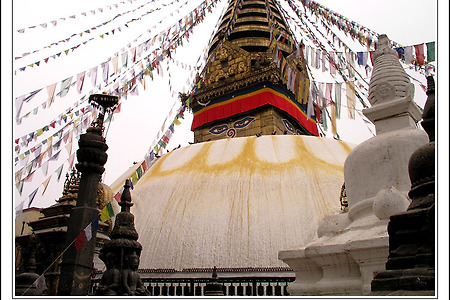 [네팔여행/카투만두] 네팔 최고의 불교사원, 멍키템플