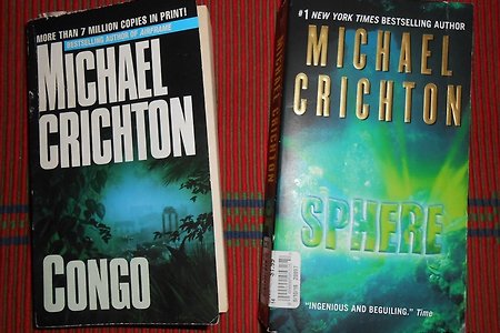 이번주에 읽는 책들 - "Congo"와 "Sphere" by Michael Crichton 마이클 크라이튼