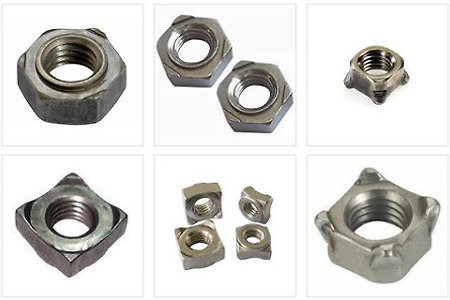 육각 웰딩너트(Hexagon Weld Nut), 웰드너트, 용접너트 KS규격표