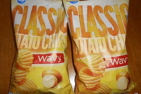 [미국] 마켓 브랜드 Kroger Wavy Potato Chips 웨이비 포테이토 칩