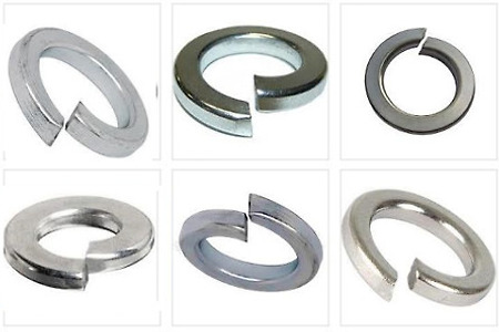 스프링와샤/스프링와셔(Spring Washer) 규격표 KS/JIS/ANSI 규격집