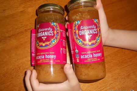 Heavenly Organics Acacia Honey (인도산) 유기농 천연꿀
