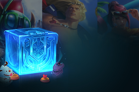 LOL:: 수영장 파티 눈송이 상자 판매!