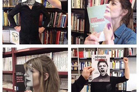 외국에서 유행중인 놀이 북페이스(bookface)