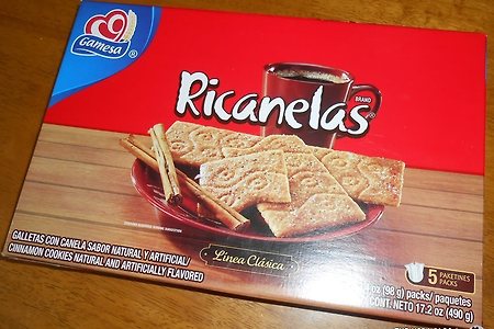[멕시코] Gamesa Ricanelas - 달달한 쿠키/멕시코식 그램 크래커
