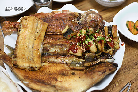 부산 자갈치 시장 맛집 : 경북 대구횟집에서 생선구이를 먹었습니다.