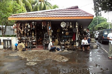 인도네시아(자카르타)의 골동품 거리를 가다
