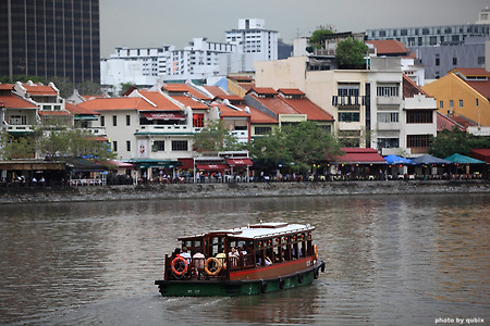 [싱가포르 여행] 반영이 좋았던 '보트키(Boat Quay)'