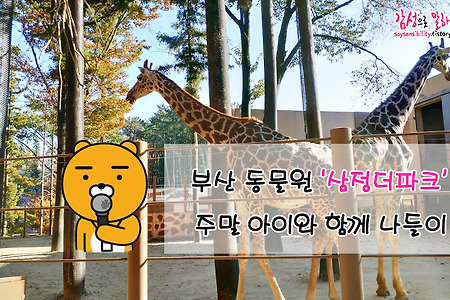 부산 삼정더파크 동물원, 아이들이 정말 좋아해요.