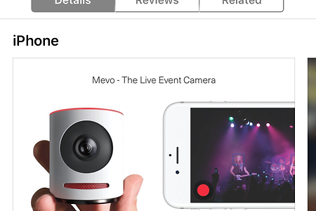 Amazing live broadcast camera Mevo - Easy to use