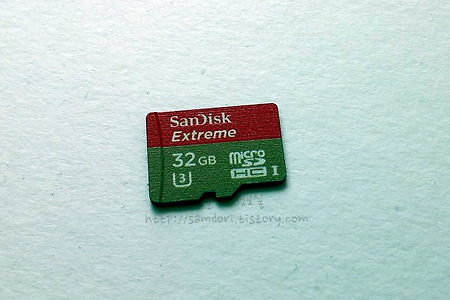 메모렛 USB3.0 리더기+샌디스크 익스트림 microSD카드 속도측정