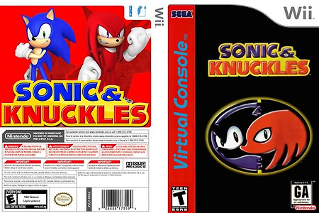 소닉 앤 너클즈 Sonic & Knuckles, ソニック&ナックルズ - Wii게임