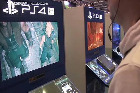 파이널 판타지 7 리메이크 PS4 Pro 촬영 영상 공개