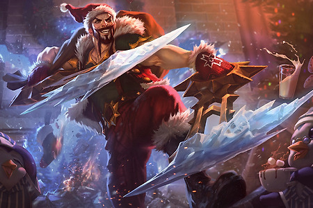 LOL:: 롤 산타 드레이븐 스킨! (Santa Draven/1350 RP)