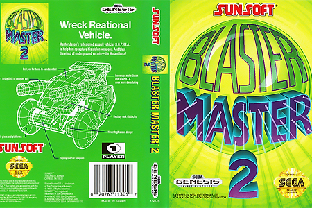 [MD/GENESIS] Blaster Master 2 블레스터 마스터 2 ブラスターマスター2, 메타 파이트 2