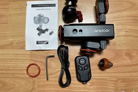 Andoer L4 Pro 원격제어 미니 비디오 돌리 개봉기