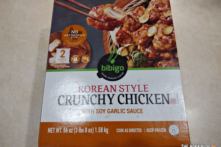 Bibigo Korean Style Crunchy Chicken with Soy Garlic Sauce 비비고 코리안 스타일 크런치 치킨 with 소이 갈릭 소스