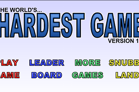 세상에서 가장 어려운 게임 1 - The Worlds Hardest Game 1