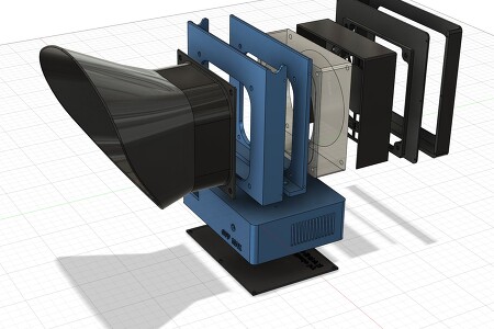 [3D 모델링] 흡연기 제작의뢰 - 디자인과 출력물