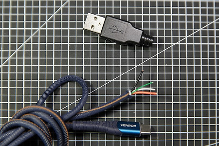 USB 충전 케이블 Type A 커넥터 자가 수리