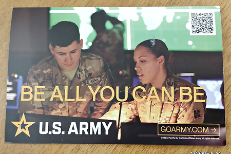 [미국] 고등학교 졸업생에게 보낸 미국 육군 지원 팜플렛