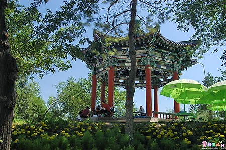 [중국] 홍산공원에 올라