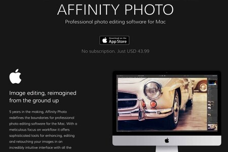 MAC  App Affinity photo 아프니티 포토