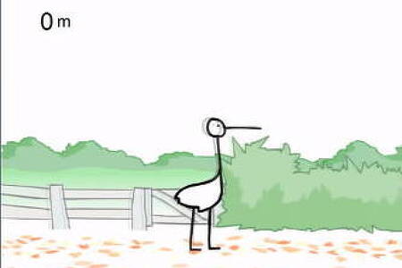 황새 오래 걷기 게임 - Walk the stork