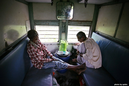 인도여행의 시작, 기차타기