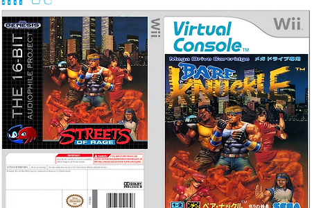 Wii/MD/SMD - 베어너클BARE KNUCKLE, Streets of Rage, ベア・ナックル