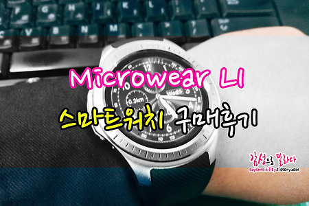 Microwear L1 가성비 좋은 한글지원 스마트워치 구매후기