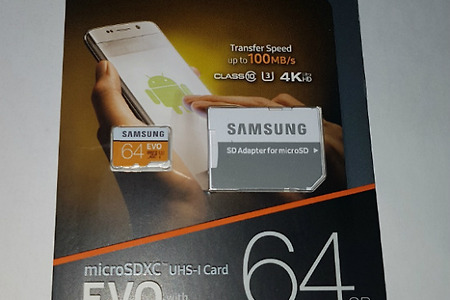 휴대폰 메모리카드 교체. (삼성 SD카드 32G → 삼성 SD카드 64G)