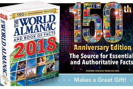 The World Almanac and Book of Facts 2018 Hardcover [31,030원][로켓직구][무료배송]