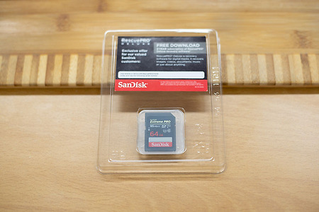 샌디스크 익스트림 프로 64GB SDXC카드 구매했습니다.