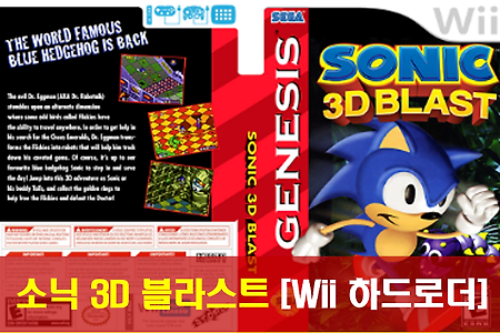 Sonic 3D Blast wii 하드로더, 소닉 3D 블래스트 ソニック３Ｄブラスト