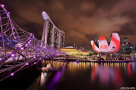 [싱가포르 여행] 싱가포르가 한눈에 '마리나베이샌즈 호텔 스카이파크 전망대'