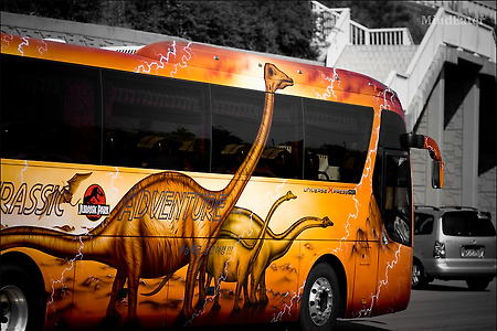 Bus To the Jurassic Park