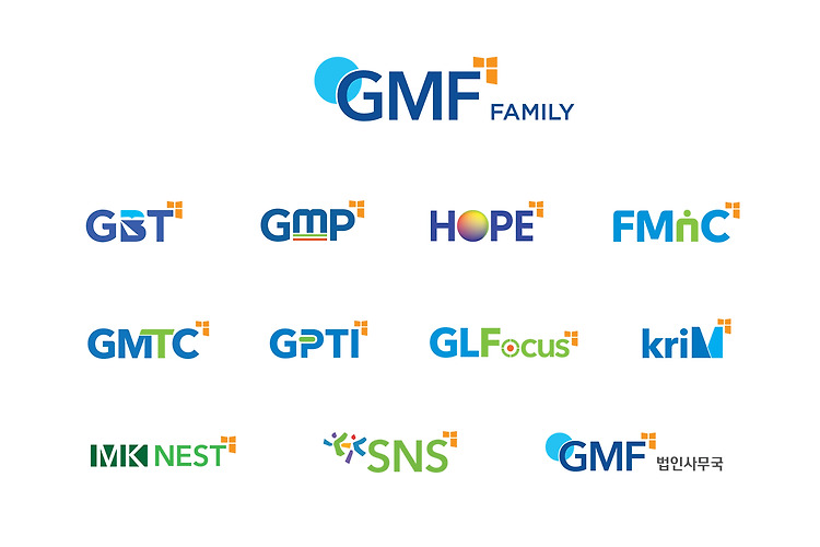 GMF 가족들의 새 로고