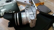 집앞의 무당거미 촬영 삼성카메라 nx300m(18mm-50mm 렌즈) 후기