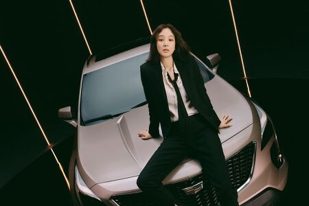 배우 정려원 'Cadillac Korea (캐딜락 코리아)' 2023년형 XT4 광고