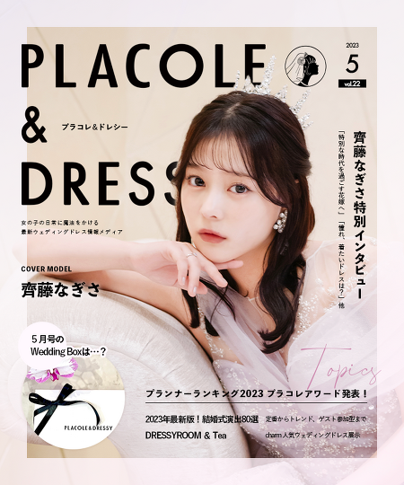 =LOVE 사이토 나기사 (齊藤なぎさ) 'PLACOLE＆DRESSY' 5월 화보