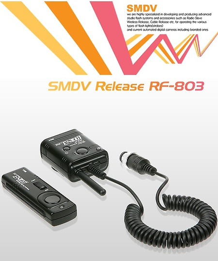 SMDV유무선릴리즈 RF-N3/MC-30/RF-803 질렀습니다.