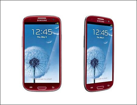 갤럭시 S3 레드(Galaxy S3 Garnet red) 모델 출시 선주문 예약 시작