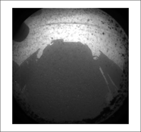 큐리오시티 화성착륙 성공 - 탐사로봇 큐리오시티(Curiosity)의 화성 첫사진