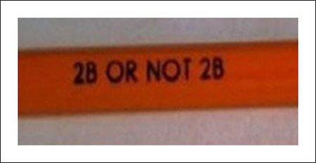 2B 연필의 비밀 - 철학적인 심오한 뜻 위트있는 '2B 연필의 비밀'