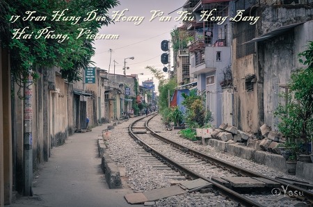 베트남 하이퐁 철길마을(Trần Phú, Hải Phòng)