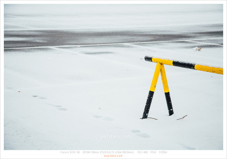 눈 내린 풍경 [Canon 5D]